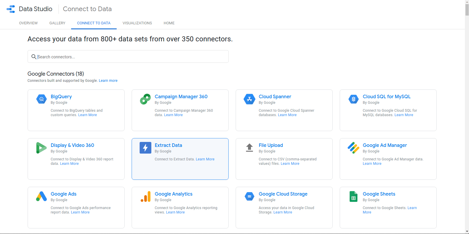 Looker Studio Connector Gallery