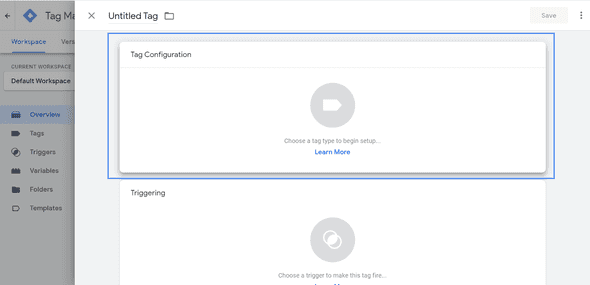 Google Tag Manager Screenshot 5